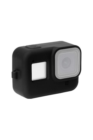 Puluz Pu428b Gopro Hero8 İçin Silikon Koruma Kılıfı+wrist Strap 001