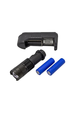 Watton Wt-304 Mini Kuvvetli El Feneri Siyah