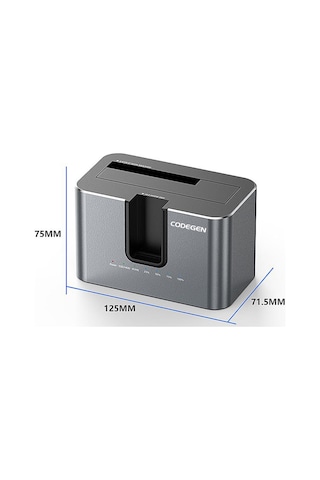 Codegen 2.5 / 3.5 Sata - M.2 Nvme Offline Kopyalama Özellikli Harddisk Dock Stand Cdg-doc-505