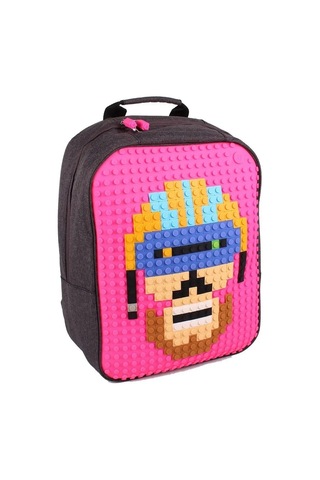 Upixel Okul Çantası, Gençler İçin Piksel 146190376 Pembe