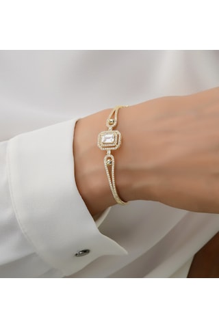 8 Ayar Baget Altın Kelepçe