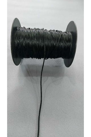 Paşateks Floş Kordon 5 Metre-siyah