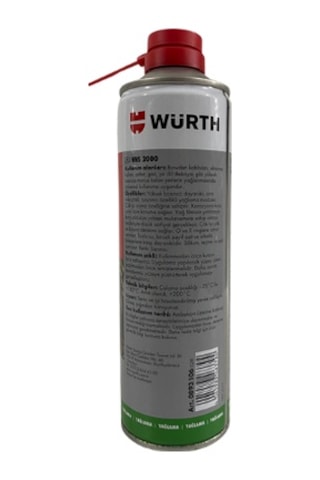 Würth Hhs 2000 Yüksek Basınçlı Yağlayıcı Sprey
