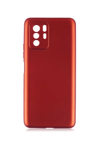 Xiaomi Poco X3 Gt Kılıf Zore Premier Silikon Kapak Kırmızı