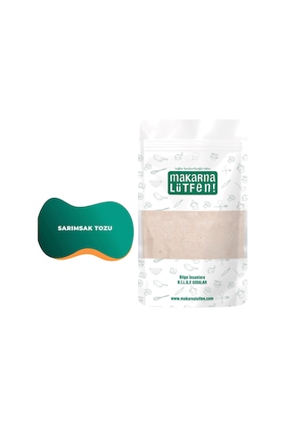 Makarna Lütfen! Sarımsak Tozu 90 Gram - 1 Kg Sarımsağa Eşdeğer