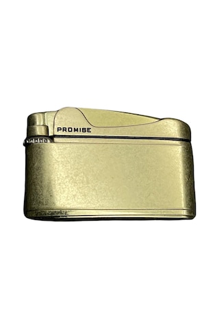 Promise Soft Flame Fırçalı Gold Metal Çakmak