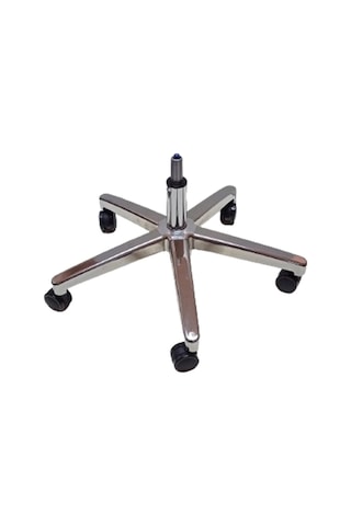 Oyuncu Koltuğu Yıldız Ayağı Krom Pistonlu Büyük Tekerli