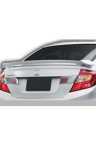 Honda Civic Fb7 Uyumlu Yedek Parça 2012 - 2015 Işıksız Spoiler P