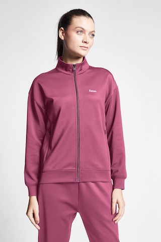 Lescon Kadın Fermuarlı Sweatshirt 24s-2230-24b Pembe