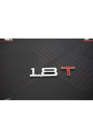 Audi 1.8 T Bagaj Krom Metal 3m 3d Yazı Logo
