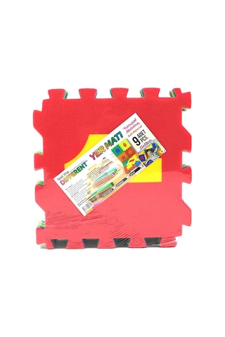 Çok Amaçlı Rakamlı Soft Yer Matı Ve Karosu - 9 Parça- 24'li Paket Diğer