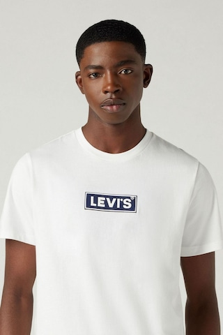 Levi's Erkek Relaxed Baskılı Beyaz T-shirt - 16143-1520 001