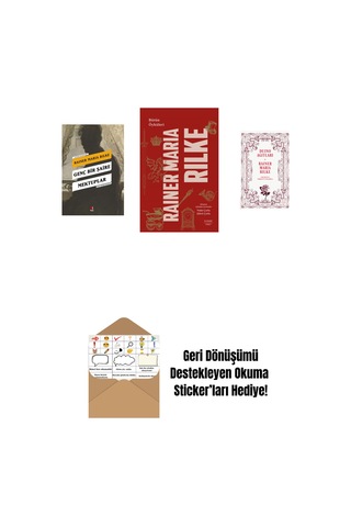 Genç Bir Şaire Mektuplar + Bütün Öyküleri - Rainer Maria Rilke + Duino Ağıtları + Okuma Sticker'ları