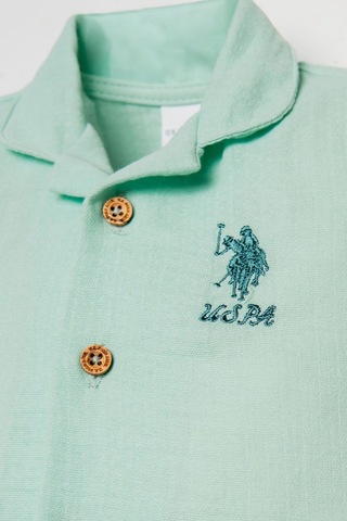 U.S. Polo Assn. Kız Bebek Yeşil Takım Yeşil