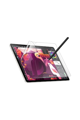 Galaxy Tab S9 Fe 10,9 İnç Uyumlu Fuchsia Tablet Temperli Cam Ekran Koruyucu