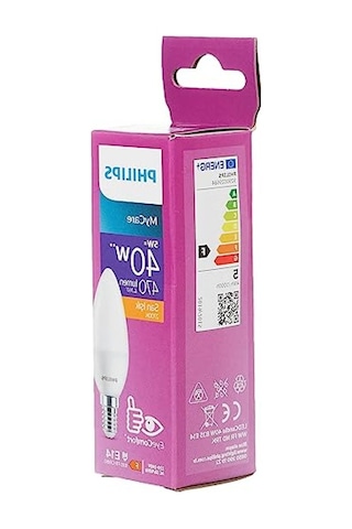 Philips Ledcandle 40w B35 E14 Sarı Işık