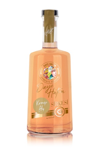 Daye Hatun Kırmızı Alıç Sirkesi/Hawthorn Vinegar 500 ML