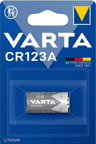 Varta Cr123a 3 Volt Lityum Pil Tekli