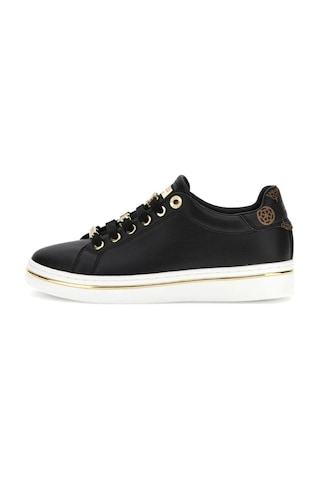 Guess Stasey Kadın Siyah Sneaker Flpstaele12-black Siyah