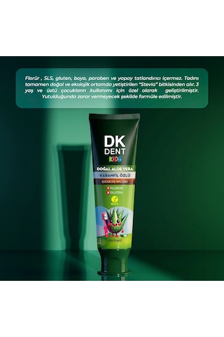 Dkdent Karanfil Özlü Çocuk Diş Macunu 50 Ml X 2 Adet Çürük Önleyici