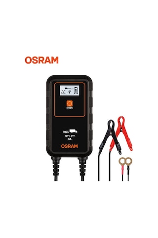 OSRAM ŞARJ REDRESÖRÜ (AKÜ ŞARJ CİHAZI) OTOMATİK 8 A (12V-24V)