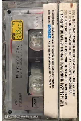 Plak Değildir Kaset Tir Frank Chacksfield On The Road Kaset