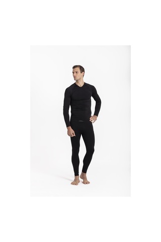 Oıl Company Termal İçlik Üst Uzun kol V Yaka Unisex Pp Seamless Ocp006 001