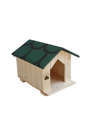 Woodcolor Premıum Doğal Ahşap Kedi Evi Dış Mekan Kedi Kulübesi Yağmur Geçirmez - 785647301