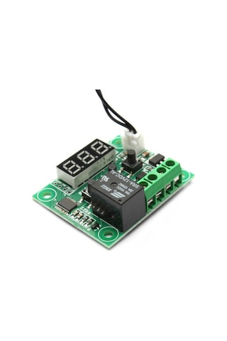 W1209 Dijital Termostat Sıcaklık Kontrol Kartı 12v Röle Ntc Sensör Rodevino