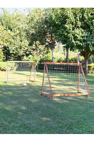 Mandu Futbol Kalesi 2 Adet Ahşap Rengi