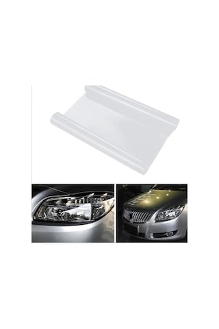 Bukalemun Far Stop Filmi 30 Cm X 1 Mt Transparan Beyaz Bkl-fs-tr