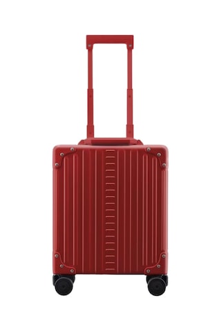 Aleon Kırmızı Alüminyum 4 Tekerlekli Iş Arabası 42 Cm,tsa Kilitli Şıklık Bavul & Valiz