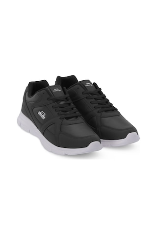 Slazenger Pera Büyük Beden Erkek Siyah / Beyaz Sneaker Siyah / Beyaz