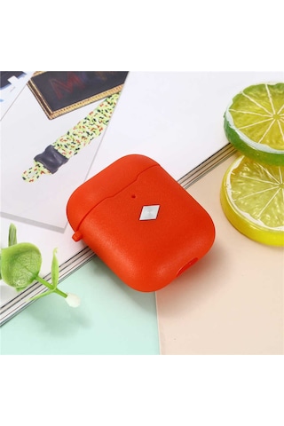 Apple AirPods Uyumlu Zore Airbag 19 Kılıf Kırmızı