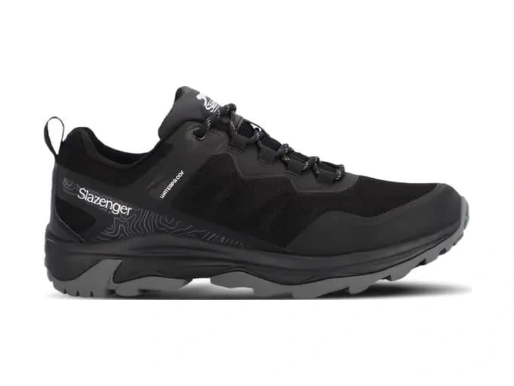 Slazenger Warrior Outdoor Premium Seri İthl Siyah Sneaker Kışlık Spor Ayakkabı Siyah