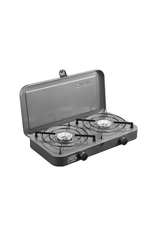 Cadac Cook 2 Classic Karavan 2'li Gazlı Ocak & Barbekü Bbq-889 Siyah