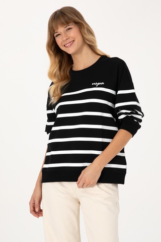 U.s. Polo Assn. Kadın Siyah Sweatshirt 50313572-vr046 Sıyah