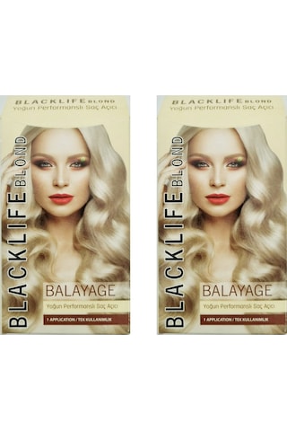 Blacklife Blond Balayage Yoğun Performanslı Saç Renk Açıcı 2 Adet