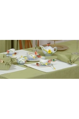 Amerikan Servis Plain Tessa 32 x 45 CM Krem - 2'li Krem