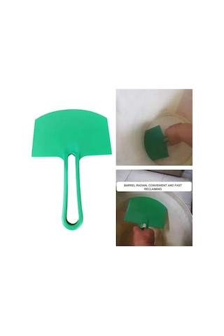 1/2 Kavisli Namlu Şekilli Mala Macun Bıçağı Sıva Mala Alçıpan Çok Renkli