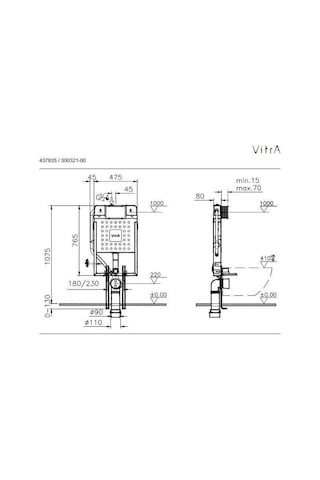 Vitra S50 Asma Klozet 48 Cm+kapak+vitra Gömme Rezervuar Set Diğer