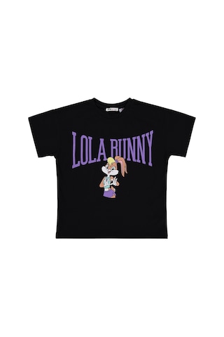 Lola Bunny 10-13 Yaş Tişört - Siyah