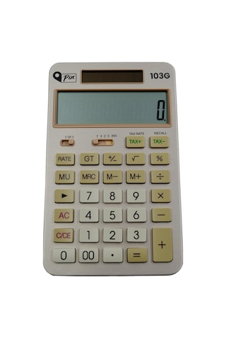 Pin 103g 12 Hane Gold Hesap Makinesi Gke Altın