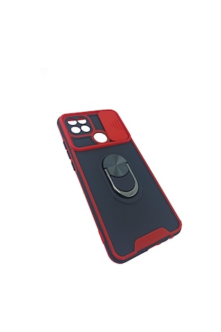 Oppo A15 Lens Korumali Yüzüklü Tank Kilif 529651444
