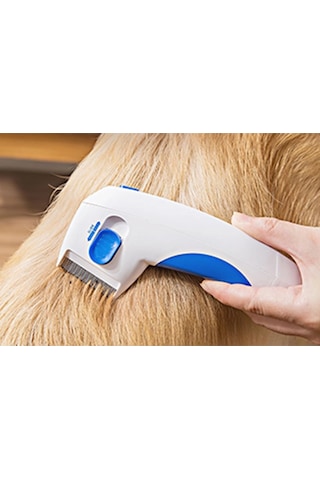Kargo Flea Doctor Pet Hayvanlar İçin Haşere Öldürücü Pilli Pire Tarağı Najmaddin