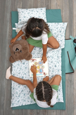 Mordesign Peluş Ayı Yastık, Sevimli Ayı Nakışlı Kırlent, Peluş Ayı Oyuncak, Bebek Yastık, Morbear Serisi Beyaz