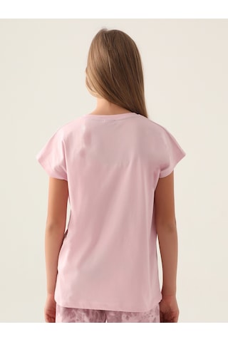 Kappa Kız Çocuk Tişört 5-15 Yaş Toz Pembe 182141x1524s1 Toz Pembe
