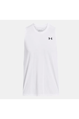 Under Armour Tech Tank Erkek Atlet 1382795-100 Beyaz