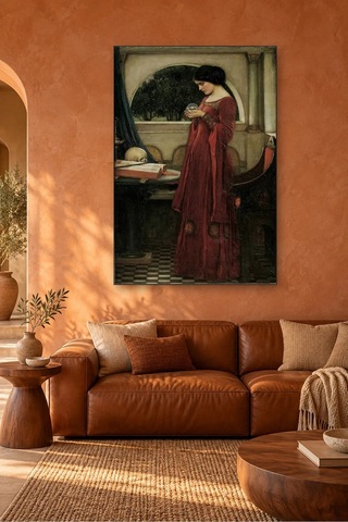 Fida Waterhouse Kristal Küre Canvas Tablo