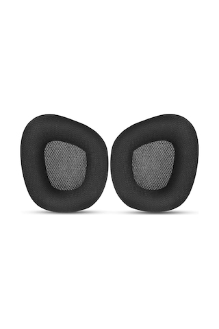 Corsair Void & Corsair Void Pro Rgb Kablolu/kablosuz Oyun Kulaklıkları İçin Yedek Kulak Pedleri Minderleri Siyah Ağ
